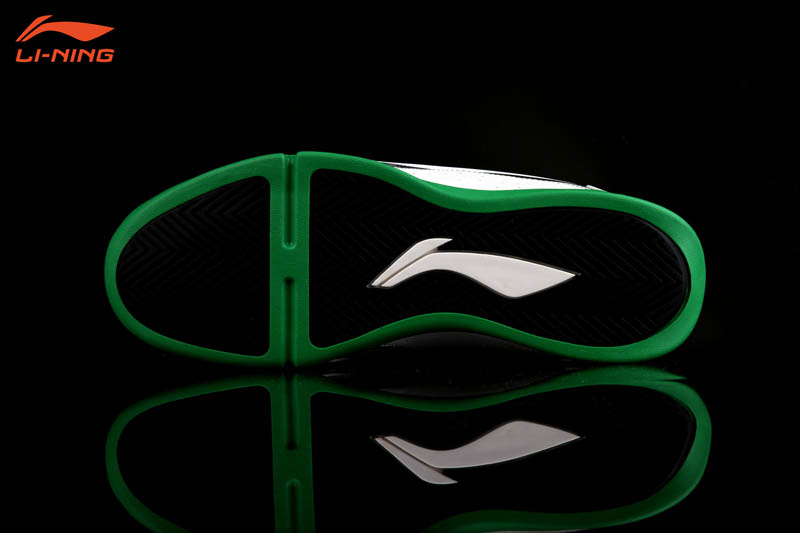 Li-Ning Shaq Zone White Green Black Celtics