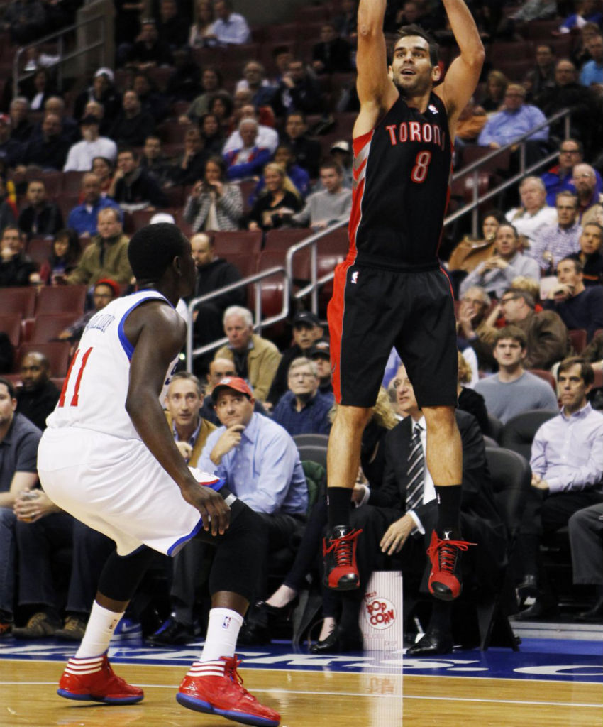 Jrue Holiday wearing adidas adizero Crazy Light PE