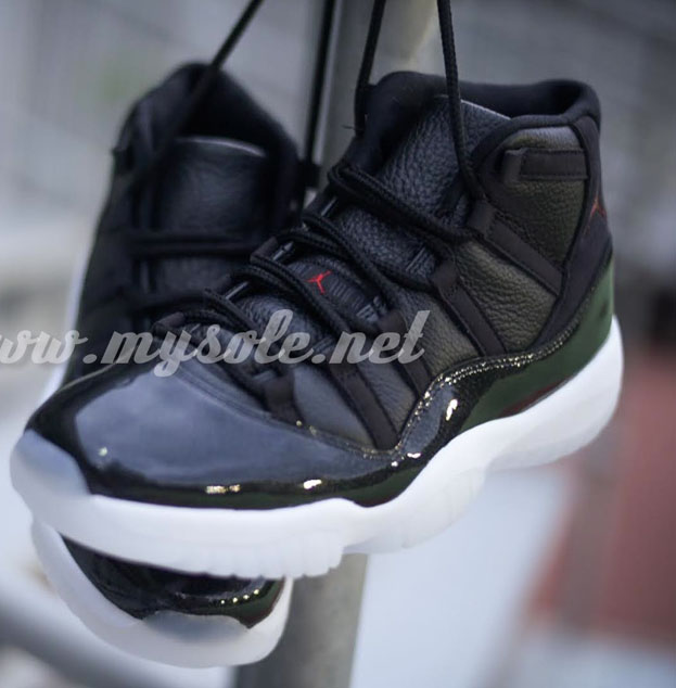 black glitter jordans 11