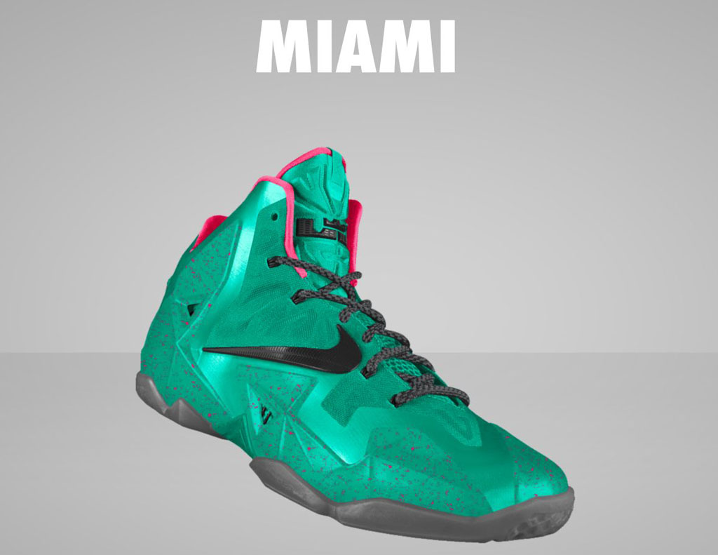 Lebron 11 best sale miami beach