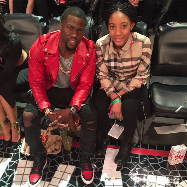 Kevin Hart wearing Ronnie Fieg x Buscemi 110MM Bred