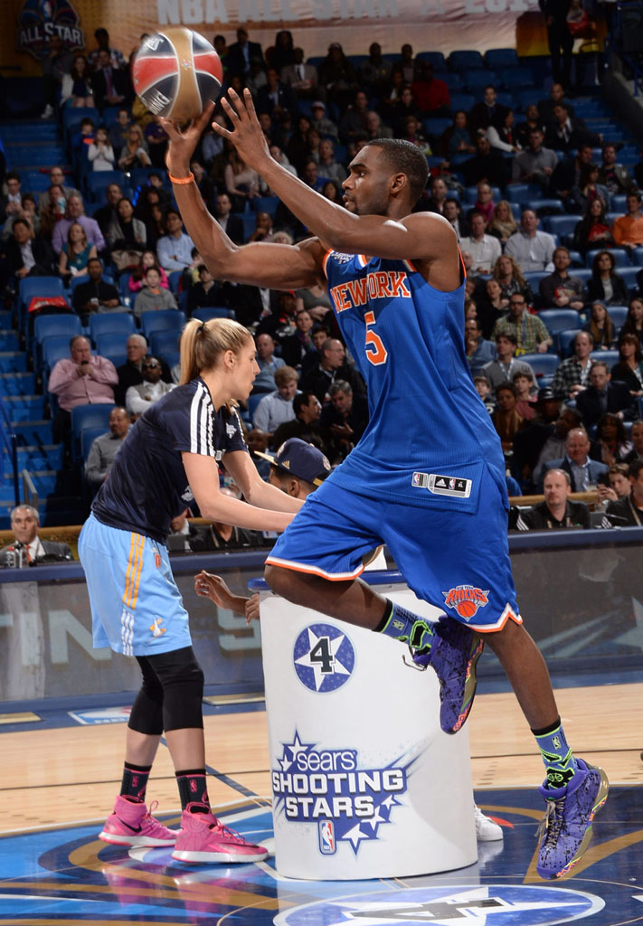 Tim Hardaway Jr. wearing adidas Crazy 1 All-Star