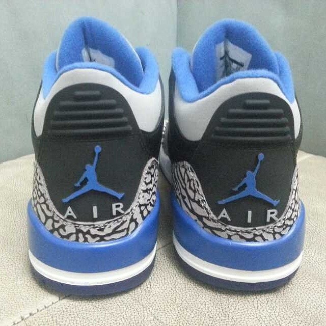 Jordan retro 3 sport on sale blue