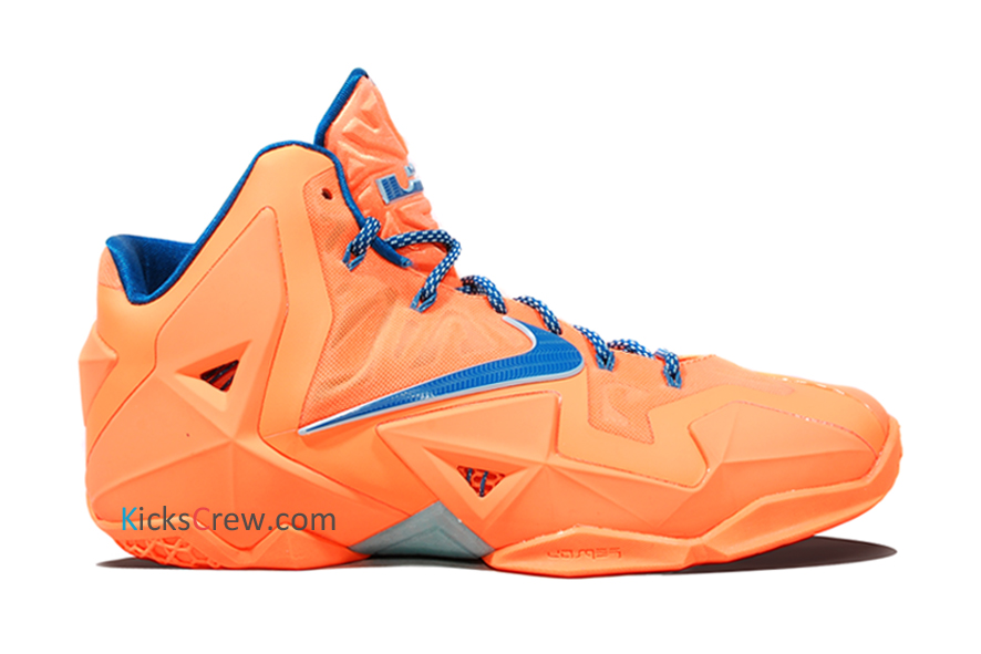 lebron 11 atomic orange