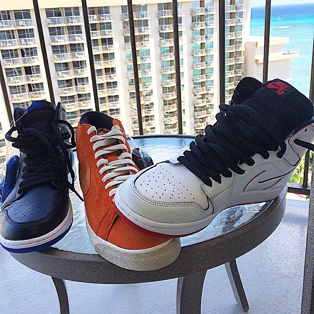 Trinidad James Picks Up Lance Mountain x Nike SB Air Jordan I 1 