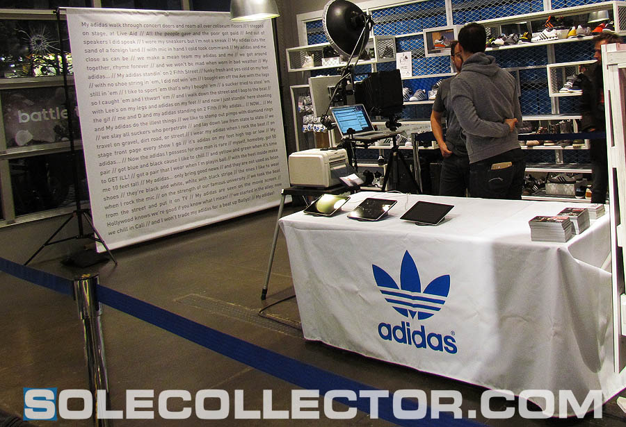 DMC Celebrates 25 Years of "My adidas" at Originals Store in SoHo 21