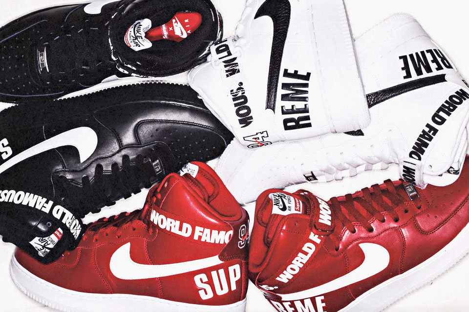 Supreme Announces Release Information for Nike Air Force 1 High