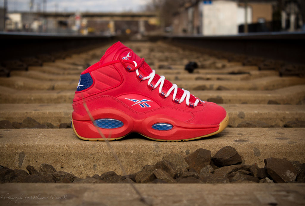 red white and blue reebok questions