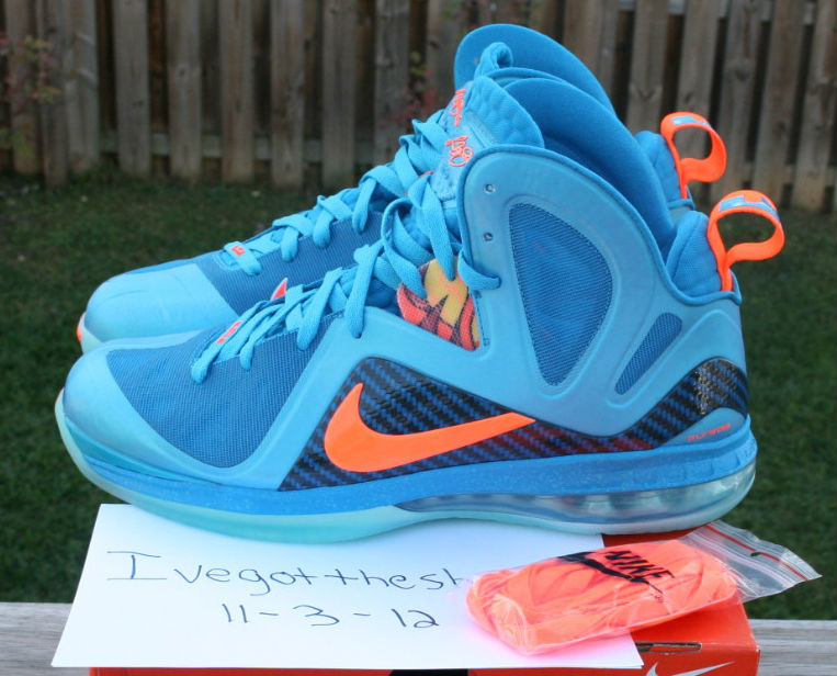 Nike LeBron 9 P.S. Elite China Blue Flame (2)