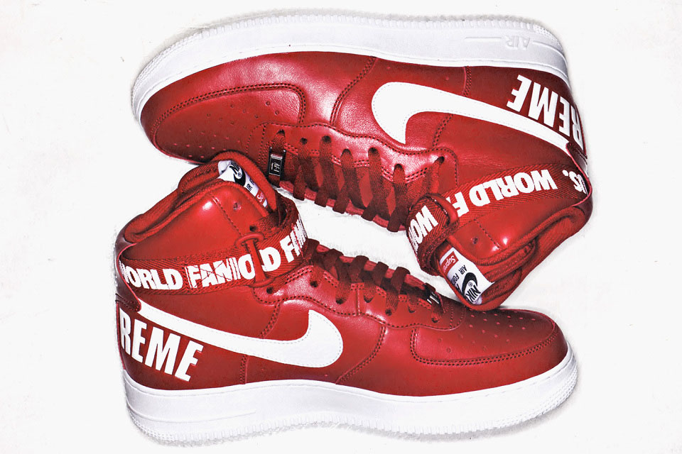 Supreme Announces Release Information for Nike Air Force 1 High 