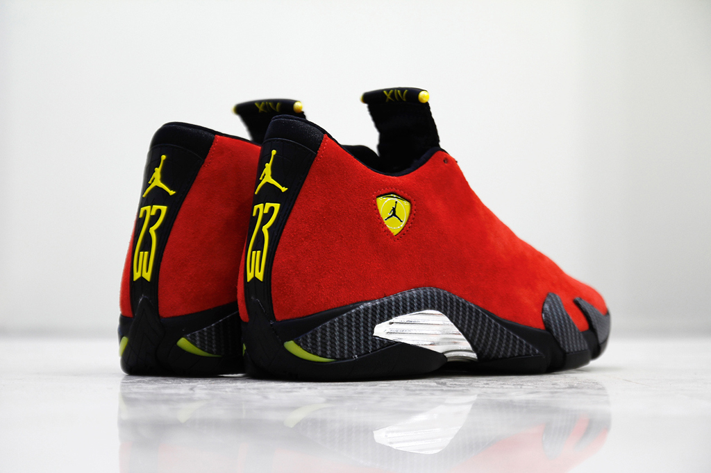 A Detailed Look at the Ferrari Air Jordan 14 Retro Complex