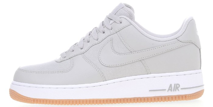 Nike air force 1 grey clearance gum