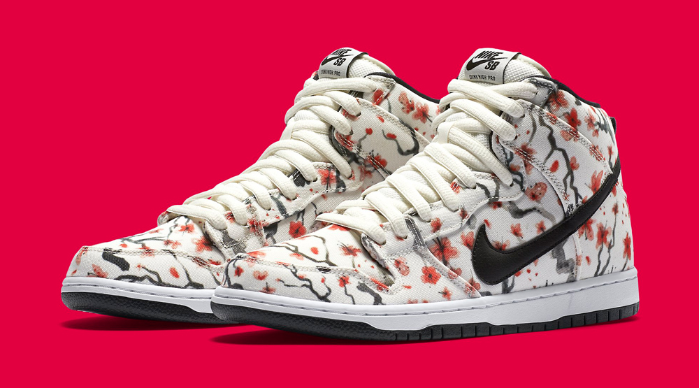 cherry blossom dunks