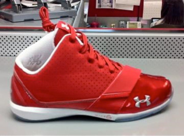 Under Armour Micro G Black Ice Red White