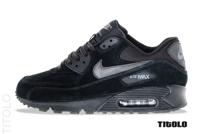 nike air max 90 premium black