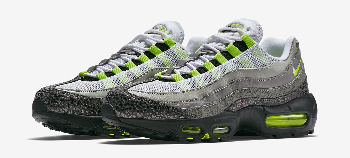 nike multi animal print air max 95 trainers