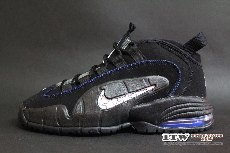 nike air penny 1 black and white