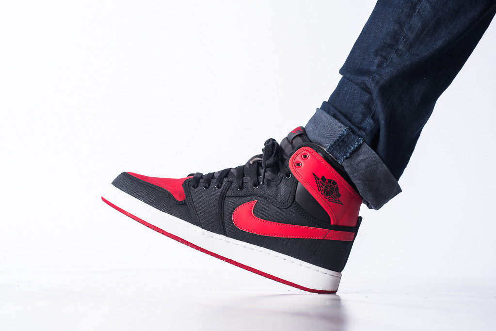 See How The 'Bred' Air Jordan 1 Ko Looks On-Feet | Sole Collector
