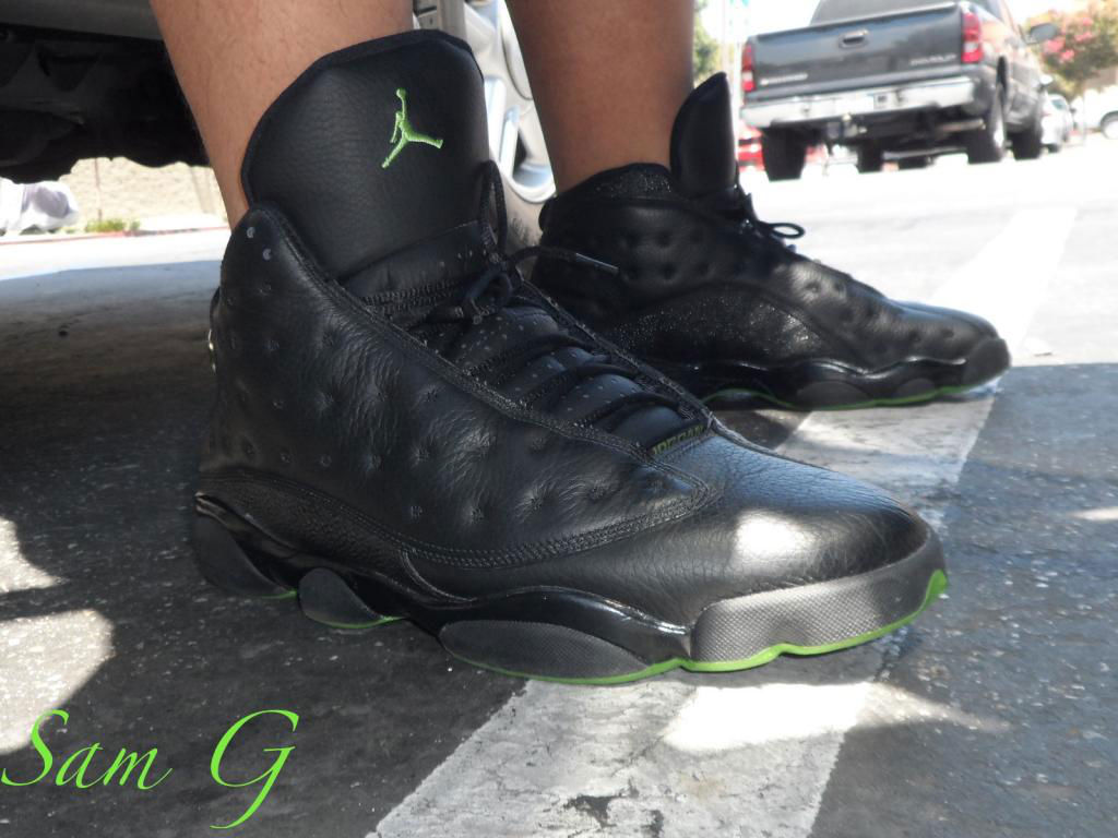 Spotlight // Forum Staff Weekly WDYWT? - 8.10.13 - Air Jordan XIII 13 Retro Altitude by lashoecollector