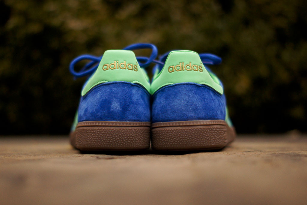 Adidas spezial store blue and green