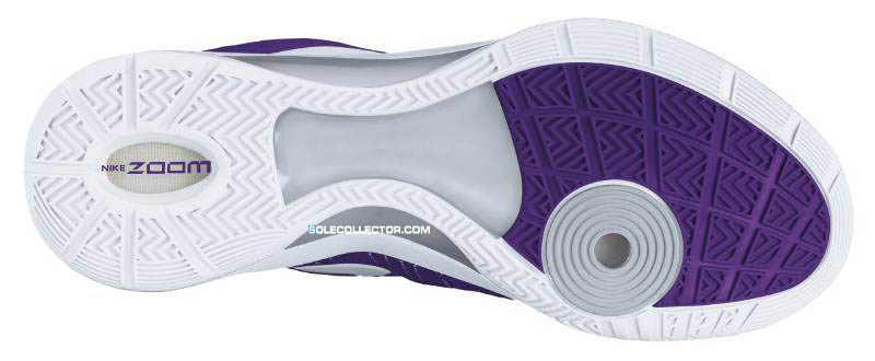 Nike WMNS Zoom Hyperdunk 2011 TB Club Purple White Metallic Silver 454150-500