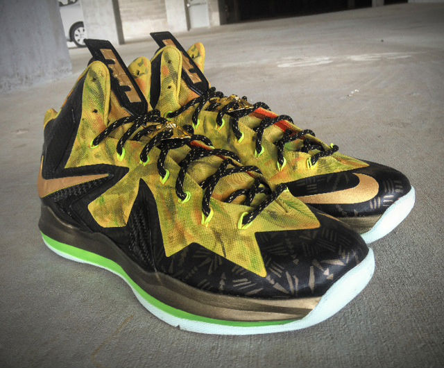 Nike LeBron X PS Elite "2-Time Champ Fusion" by Mache Custom Kicks (5)