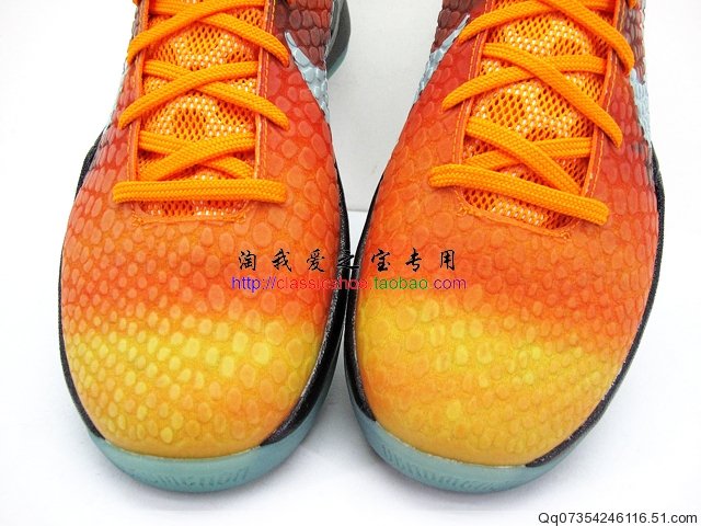Nike Zoom Kobe VI Orange County 448693-800