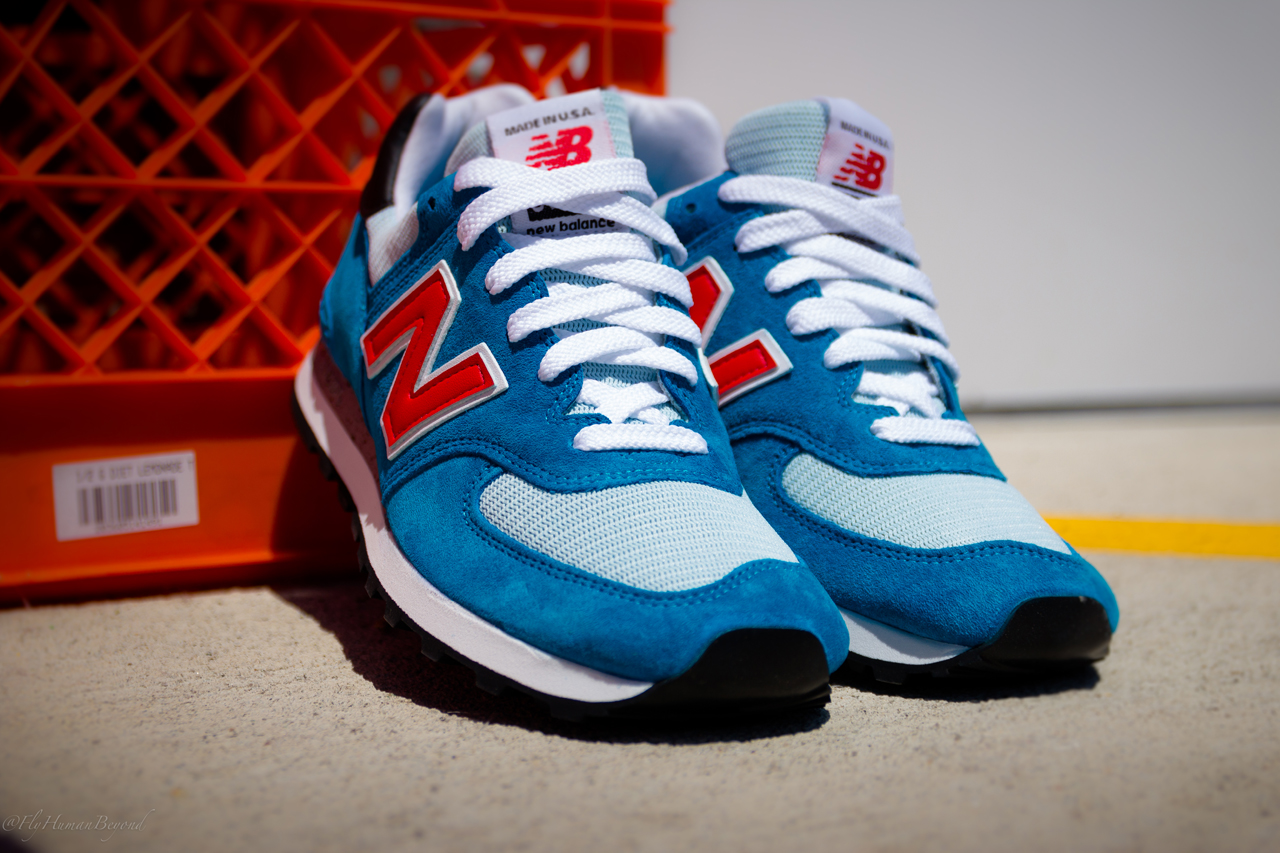 new balance 574 red white blue