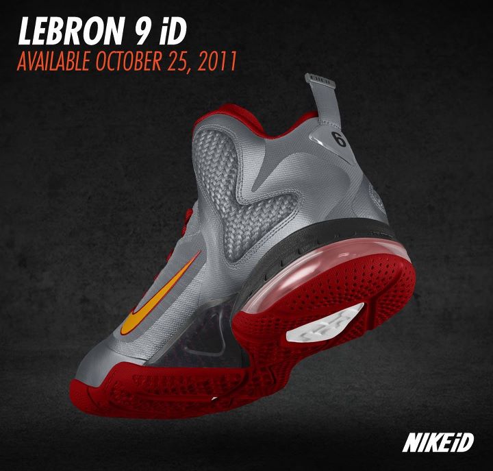 Nike LeBron 9 NIKEiD Mock-Ups