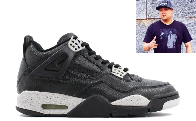 DJ Delz // Air Jordan IV 4 Retro Oreo