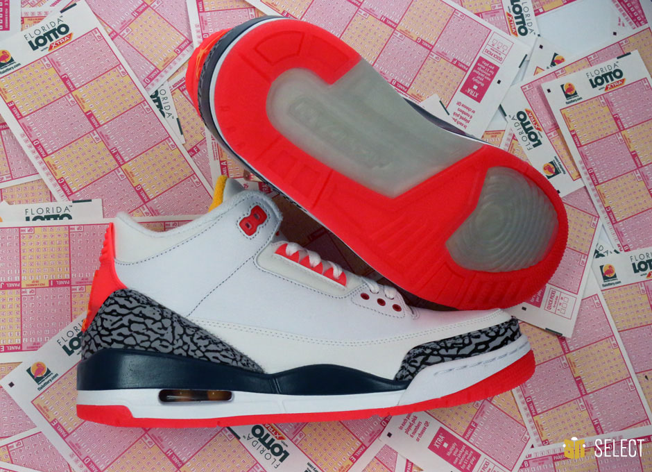 jordan 3 retro solefly lotto