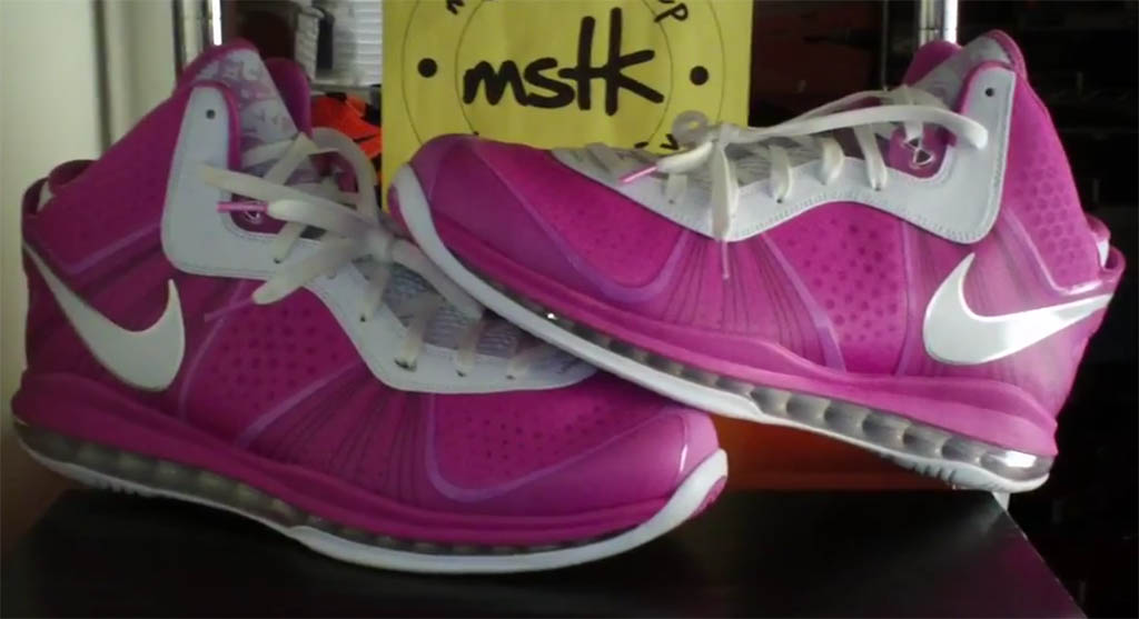 Nike LeBron 8 V/2 Breast Cancer Awareness Think Pink Kay Yow