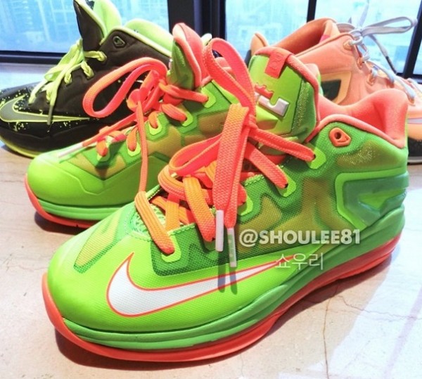 Lebron 11 neon outlet green