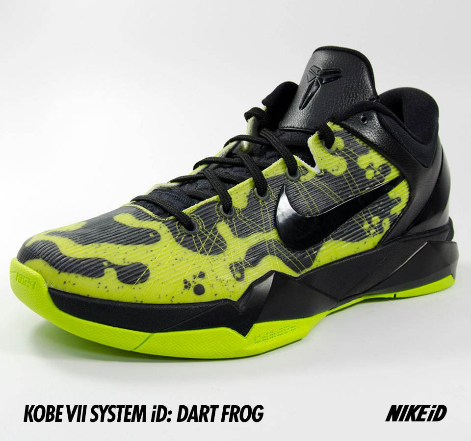 Nike Kobe VII System NIKEiD Poison Dart Frog (1)