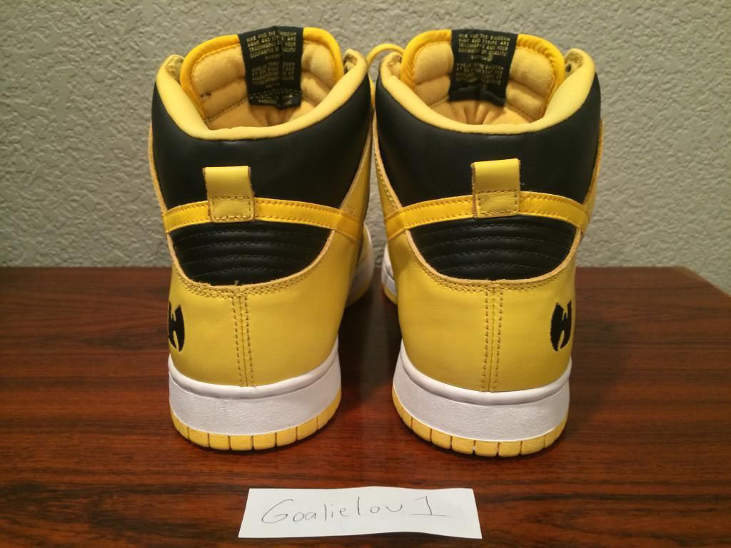 Ultra Rare Wu Tang Nike Dunk High Hits eBay Complex