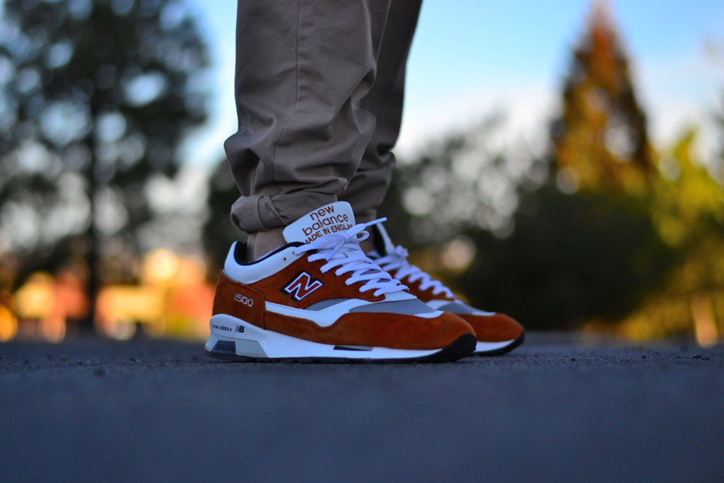 Spotlight: Forum Staff Weekly WDYWT? - 3.14.14 - mackdre wearing New Balance 1500 Made in England Orange