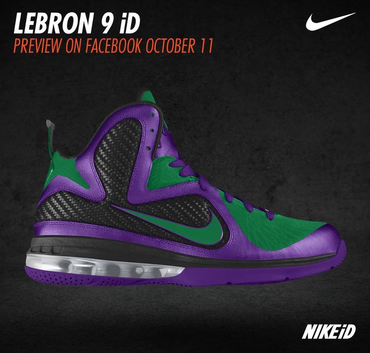 Nike LeBron 9 - New NIKEiD Mock-Ups 4