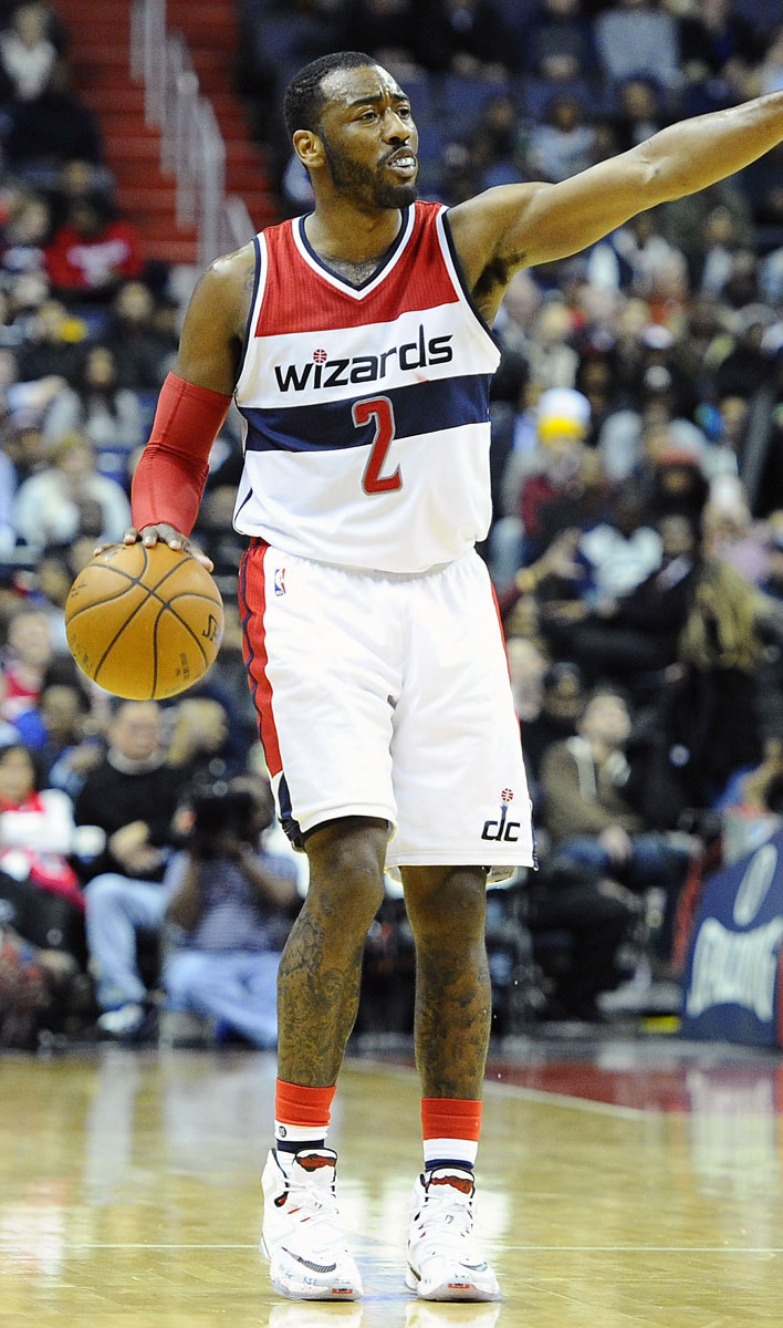 John Wall wearing the 'Horror Flick' Nike LeBron 13 (4)