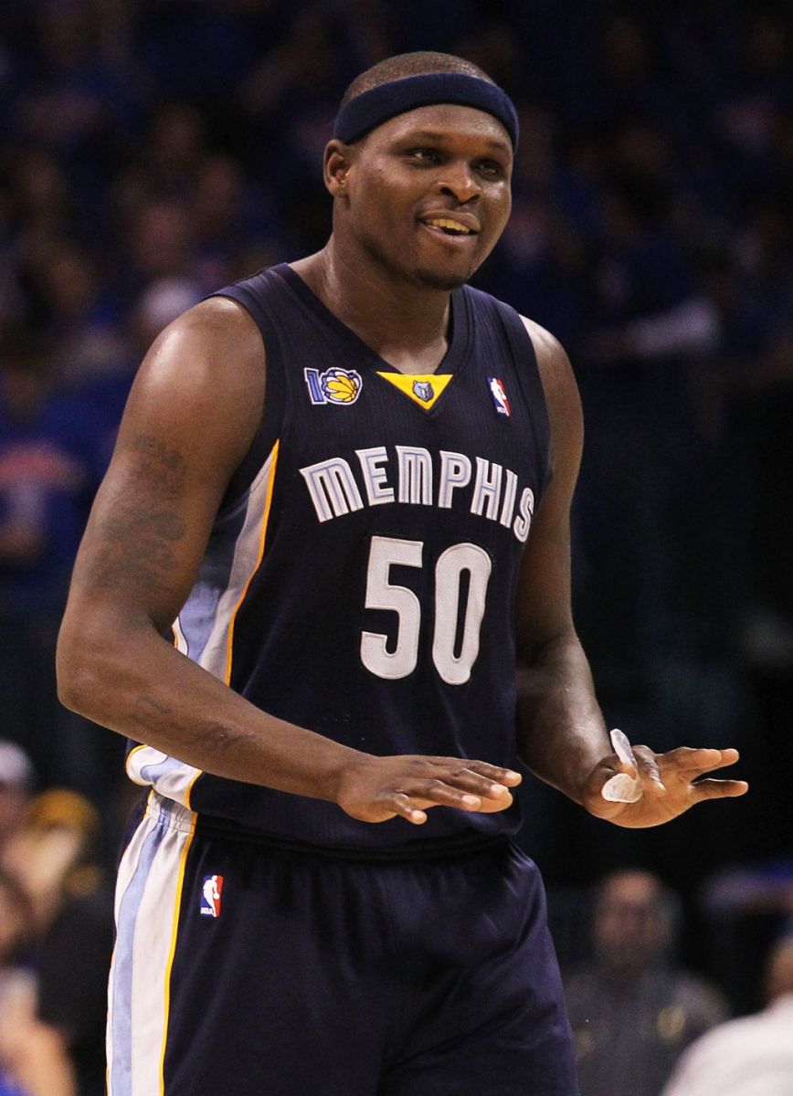 Zach randolph best sale memphis grizzlies jersey