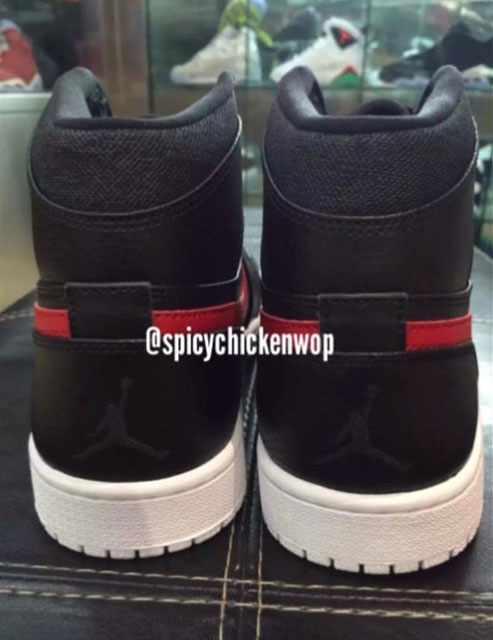 jordan 1 rare air black red