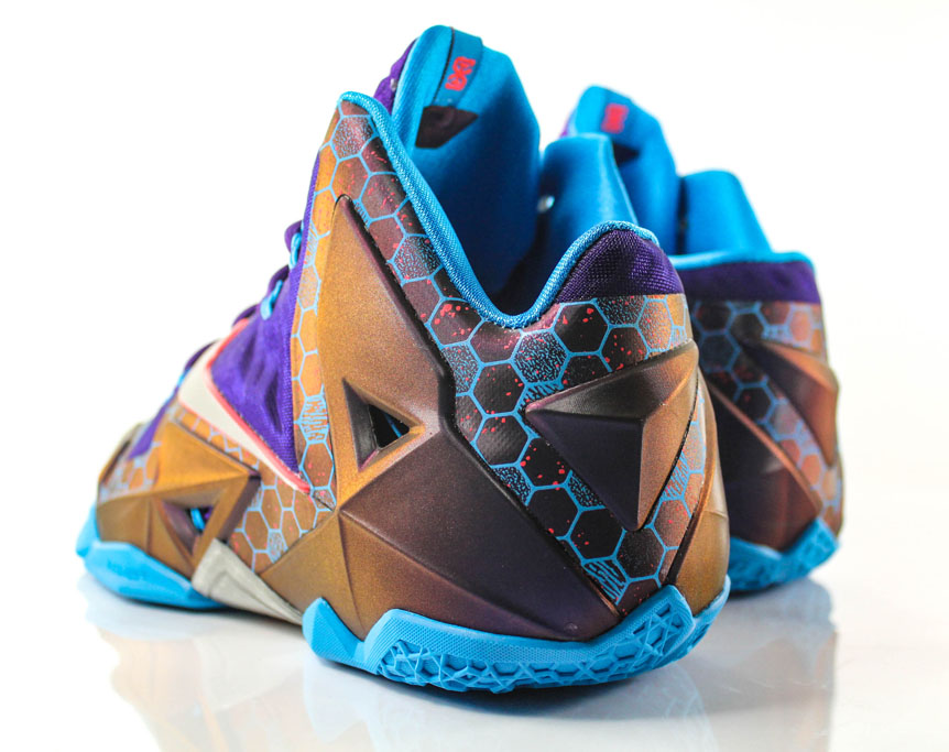 Nike LeBron 11 Summit Lake Hornets 616175-500 (4)