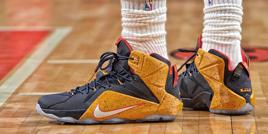 lebron 12 yellow