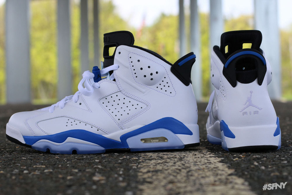 aj6 sport blue