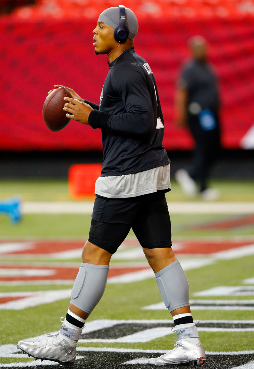 SoleWatch: Cam Newton Uses Cleats to 