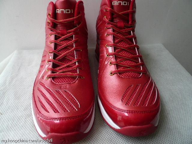 And 1 ME8 Empire Mid - Red/Gold