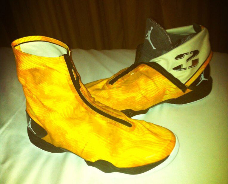 New Photo Of Maya Moore s Air Jordan XX8 Yellow Camo PE Complex