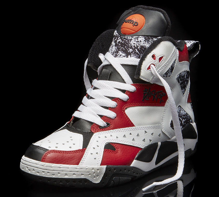 Reebok Blacktop Battleground Black/White-Red (2)