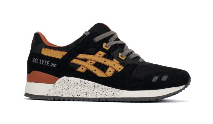 Asics gel lyte on sale iii black tan