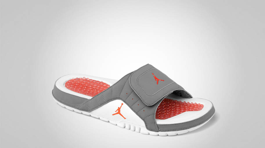 cool grey jordan slides