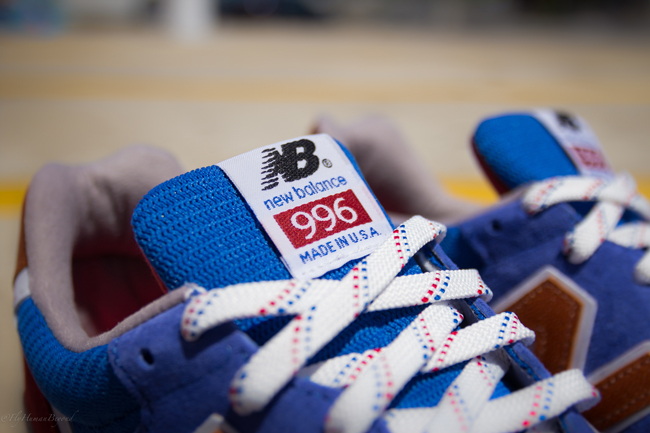 New balance sale 996 blue red